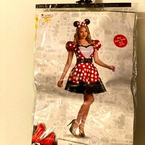 Minnie Mouse costume. Adult size S.